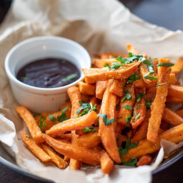 Sweet Potato Fries (GF).