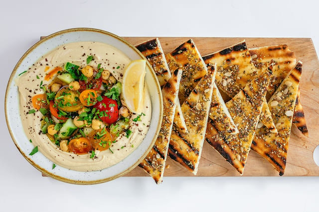 Fresh Hummus.