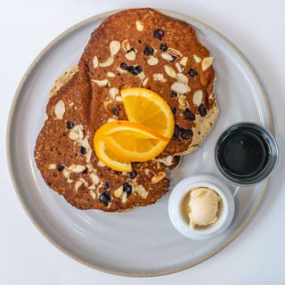 Blueberry Nut Pancakes